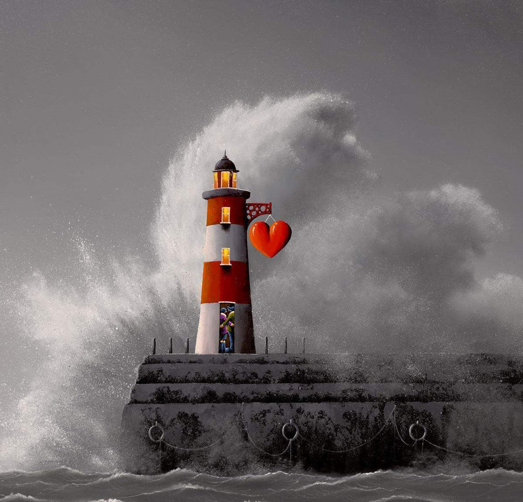 Weather The Storm - Original - SOLD by artist David Renshaw - Wyecliffe Galleries