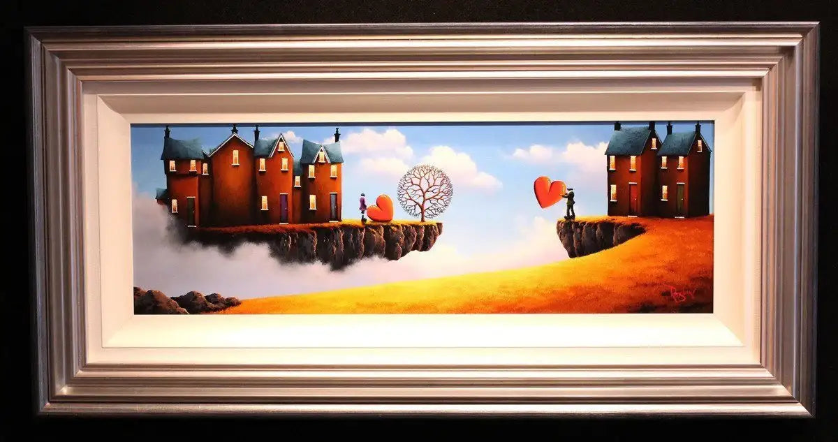 When Two Worlds Meet - SOLD by artist David Renshaw - Wyecliffe Galleries