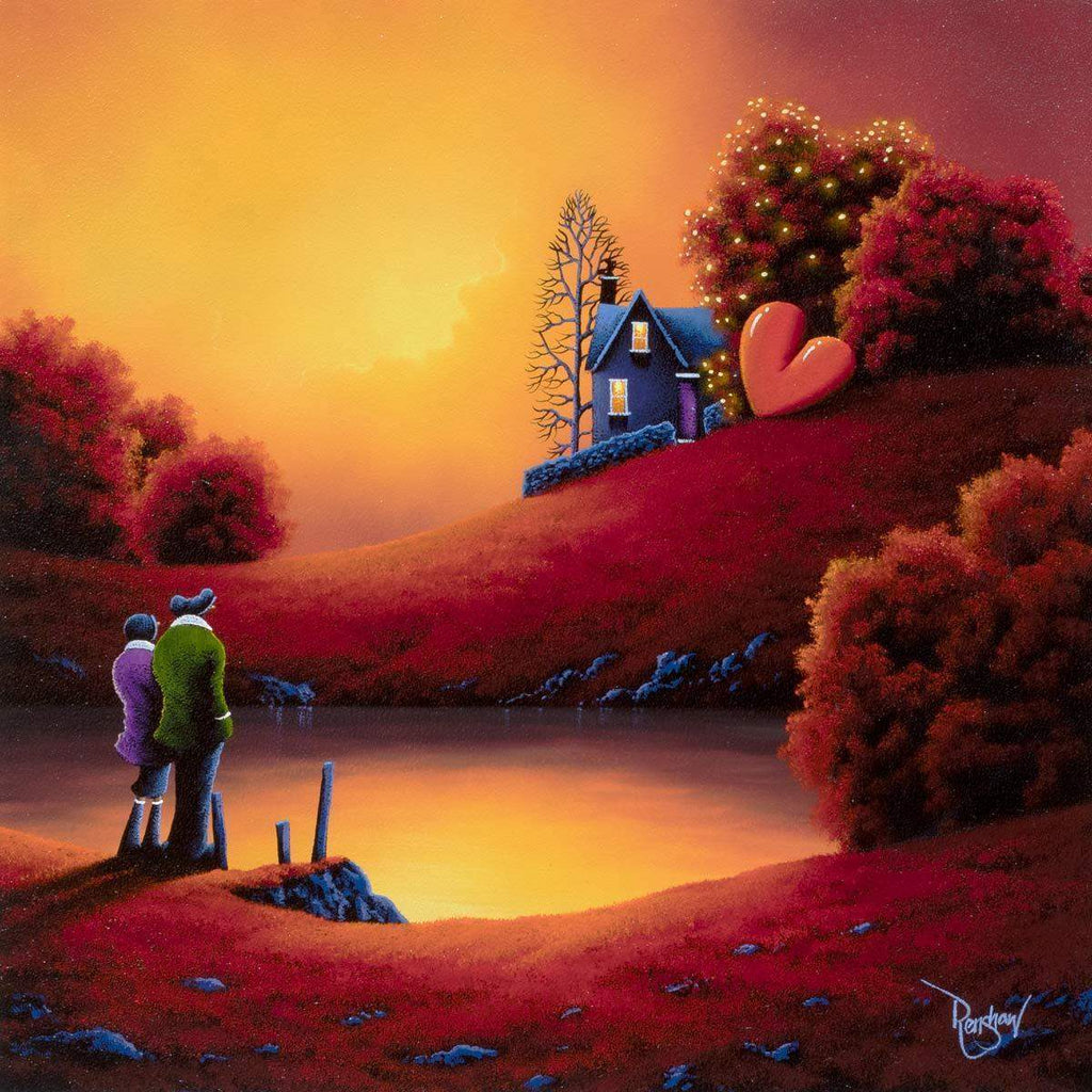 Where Love Lives - SOLD by artist David Renshaw - Wyecliffe Galleries