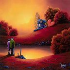 Where Love Lives - SOLD by artist David Renshaw - Wyecliffe Galleries