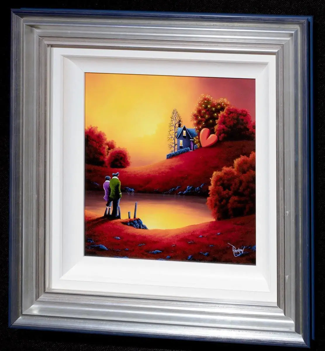 Where Love Lives - SOLD by artist David Renshaw - Wyecliffe Galleries