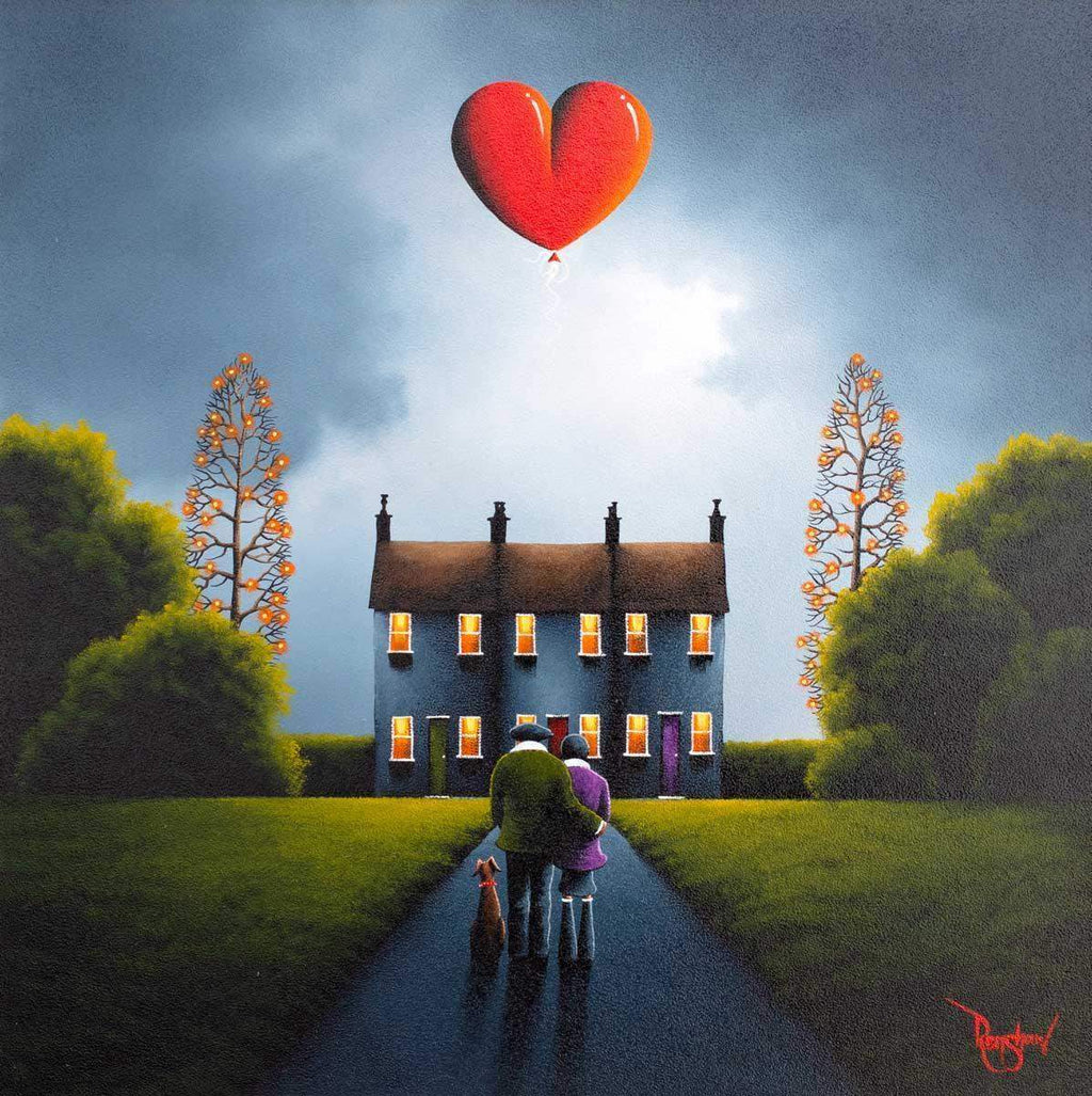 Where Our Love Lives - Original - SOLD by artist David Renshaw - Wyecliffe Galleries
