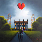 Where Our Love Lives - Original - SOLD by artist David Renshaw - Wyecliffe Galleries