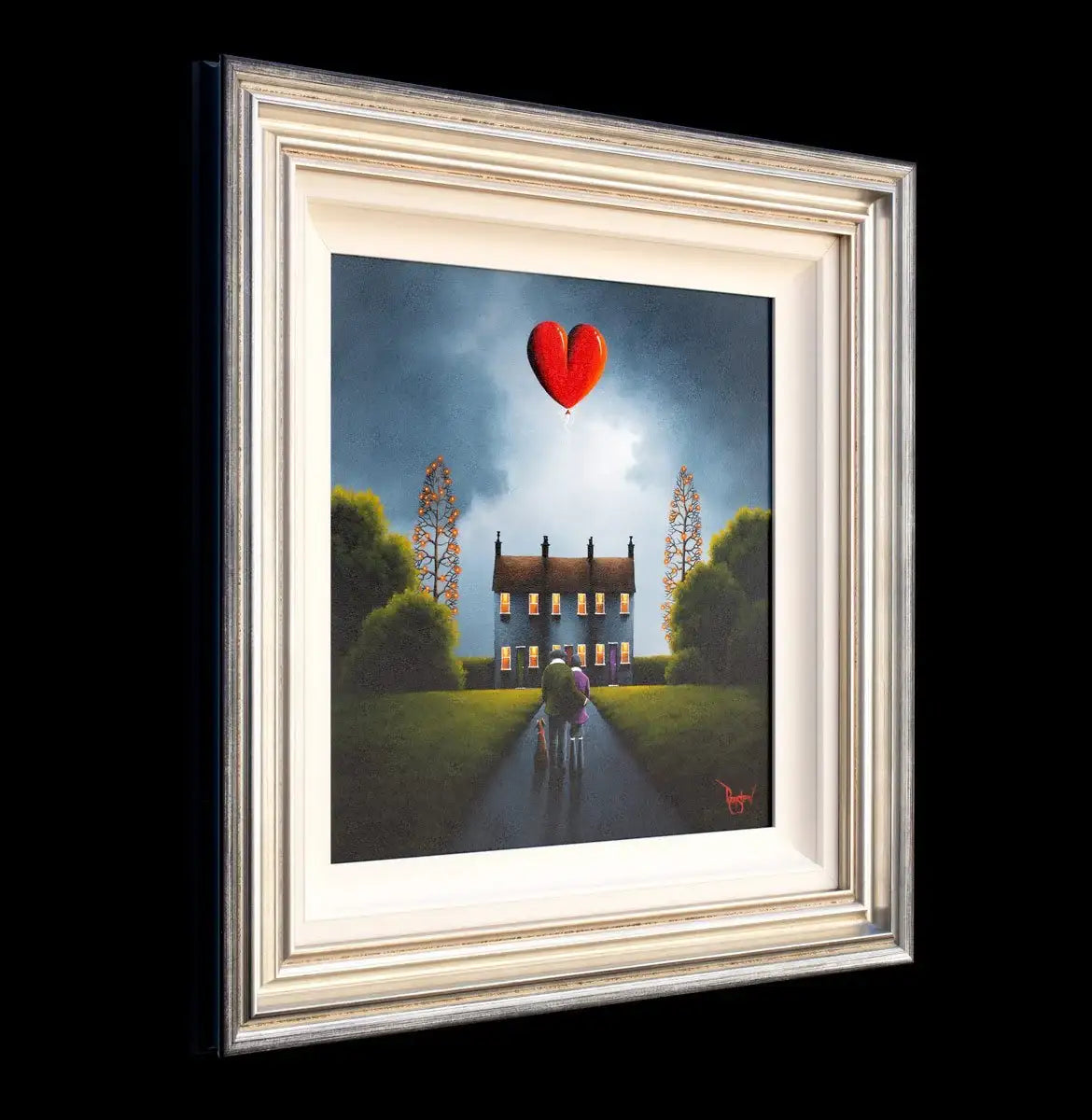 Where Our Love Lives - Original - SOLD by artist David Renshaw - Wyecliffe Galleries