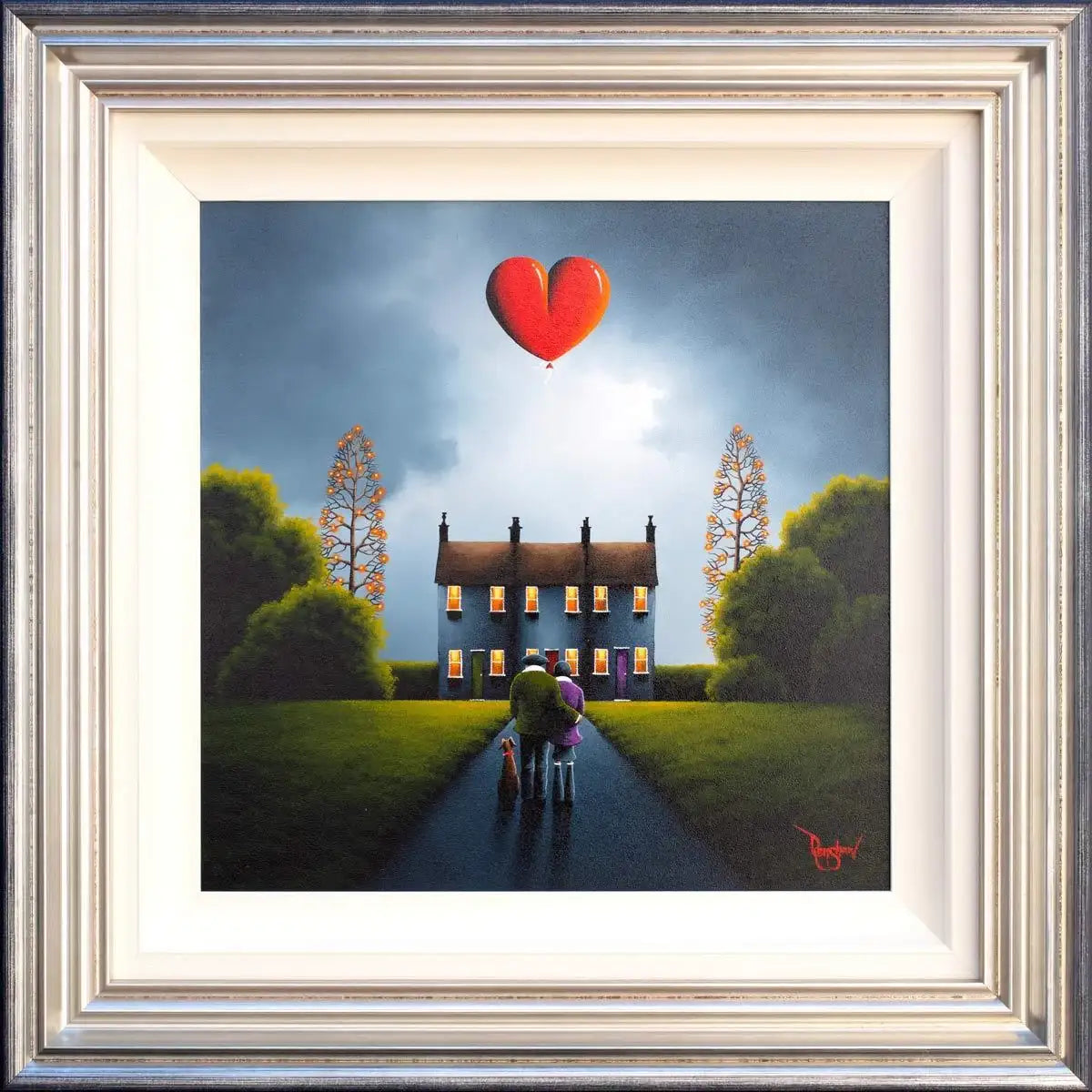Where Our Love Lives - Original - SOLD by artist David Renshaw - Wyecliffe Galleries