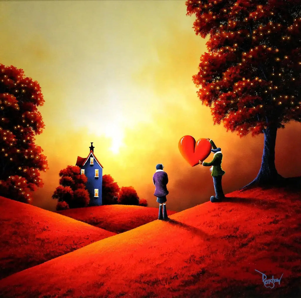 Where the Heart Is - SOLD by artist David Renshaw - Wyecliffe Galleries