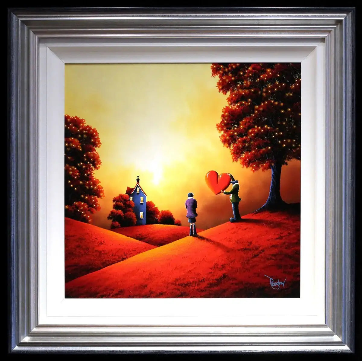 Where the Heart Is - SOLD by artist David Renshaw - Wyecliffe Galleries