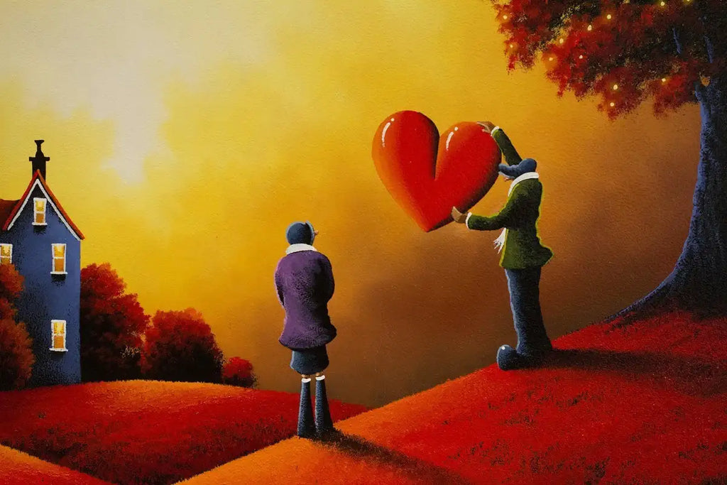 Where the Heart Is - SOLD by artist David Renshaw - Wyecliffe Galleries