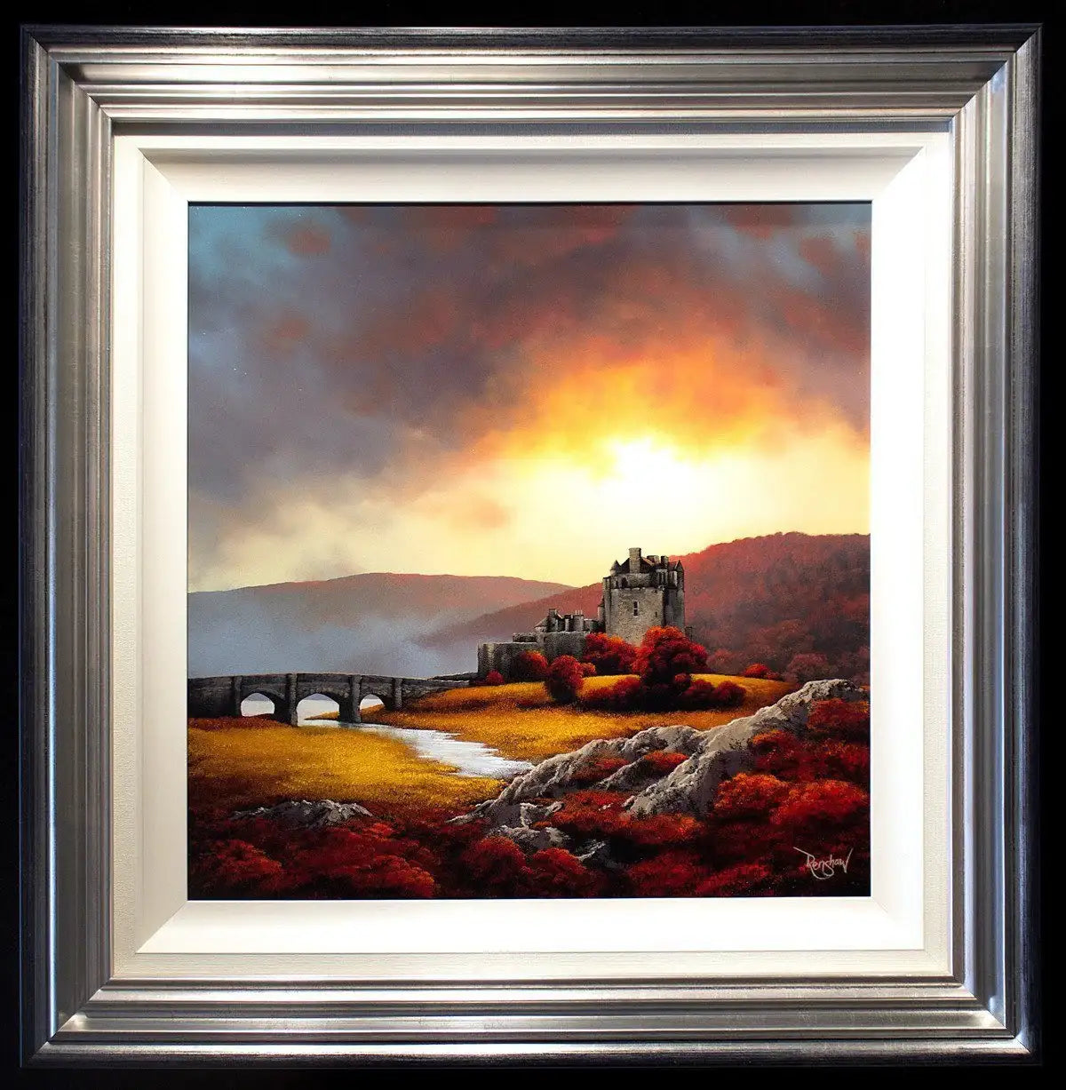 Where Three Meet - SOLD by artist David Renshaw - Wyecliffe Galleries