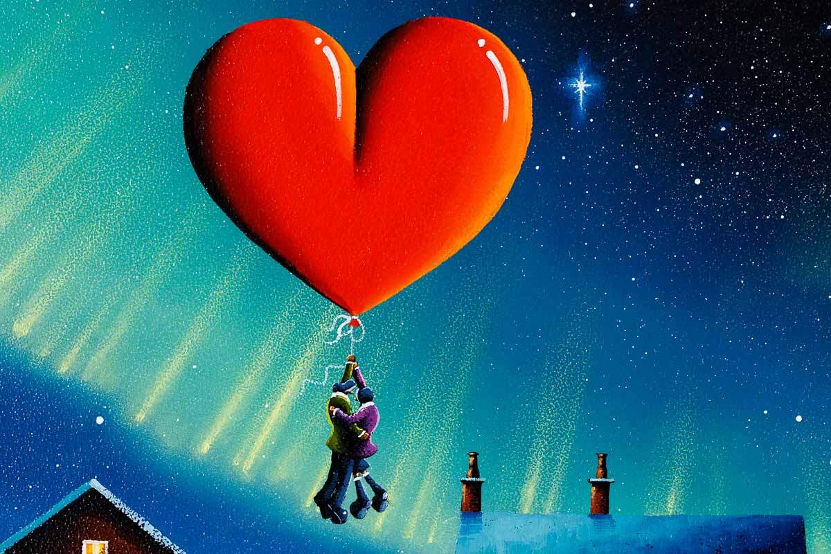 Whisked Away - SOLD by artist David Renshaw - Wyecliffe Galleries