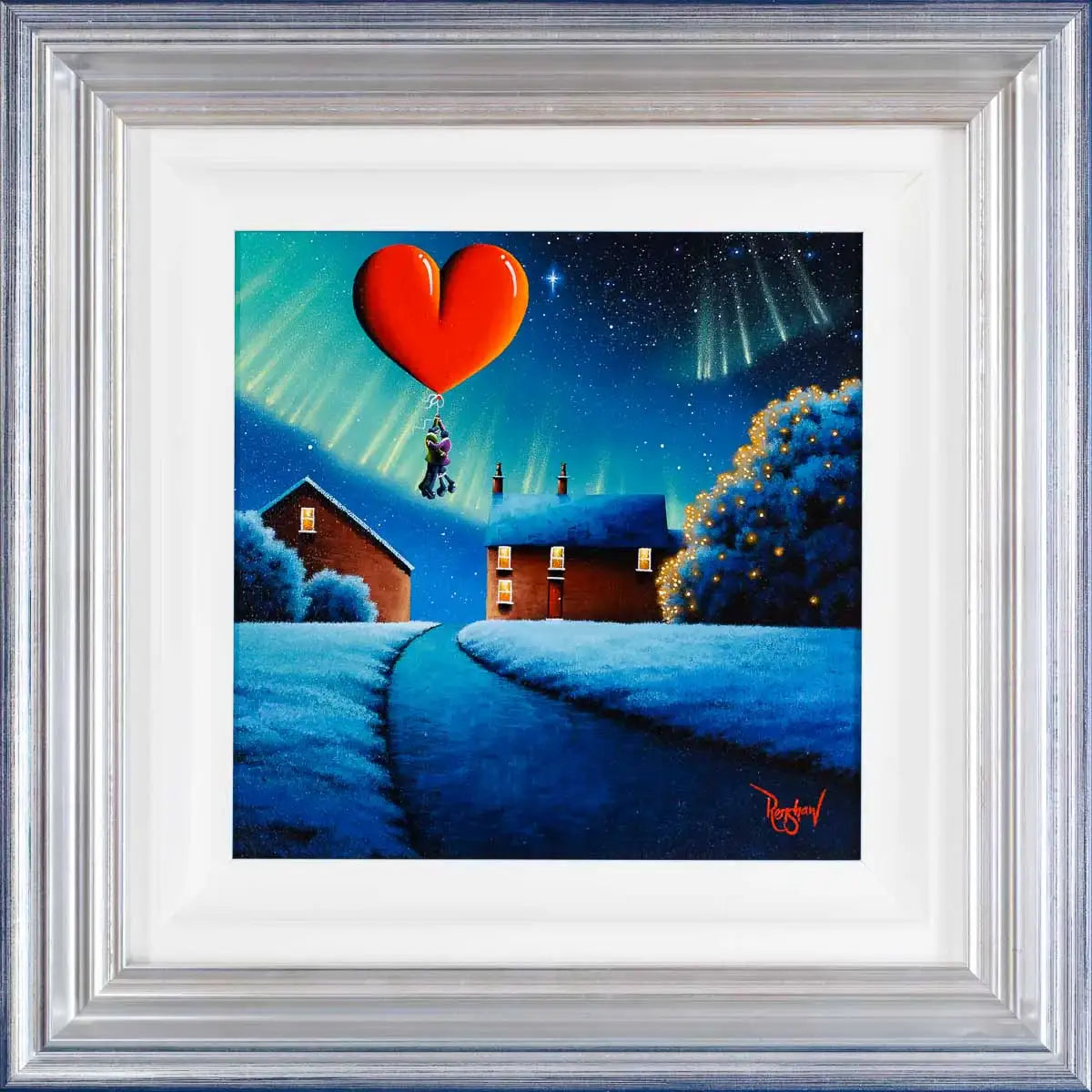 Whisked Away - SOLD by artist David Renshaw - Wyecliffe Galleries