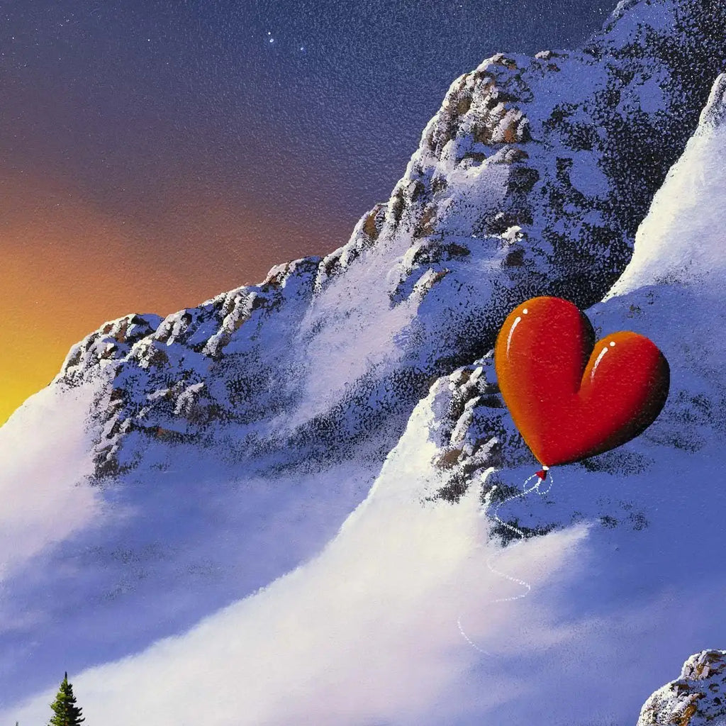 Winter Holidays - Original - SOLD by artist David Renshaw - Wyecliffe Galleries