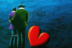 Winter Nights With You - Original - SOLD by artist David Renshaw - Wyecliffe Galleries