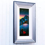 Winter Nights With You - Original - SOLD by artist David Renshaw - Wyecliffe Galleries
