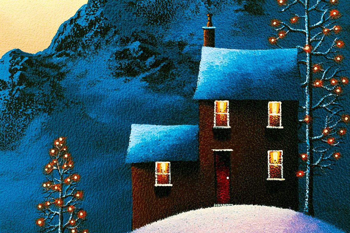 Winter Nights With You - Original David Renshaw Framed