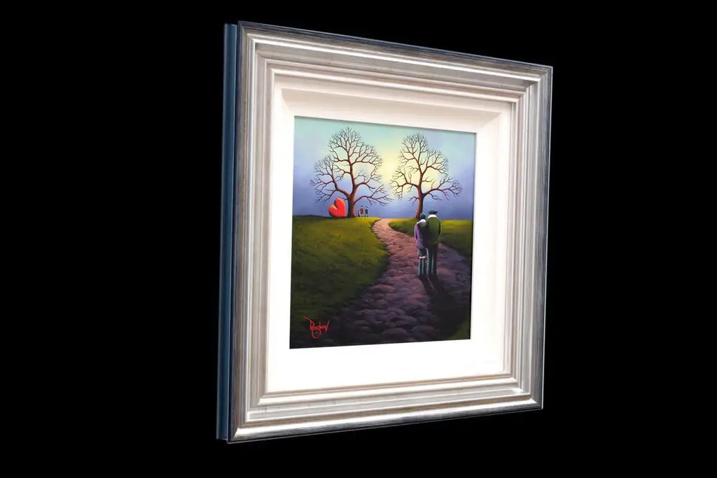 Winter Sun - Original - SOLD by artist David Renshaw - Wyecliffe Galleries