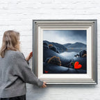 Winter Walks - Original SOLD by artist David Renshaw - Wyecliffe Galleries