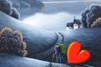 Winter Walks - Original SOLD by artist David Renshaw - Wyecliffe Galleries