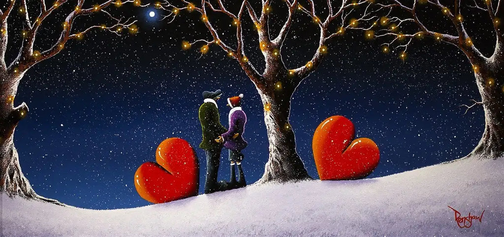 Winter Wonderland - SOLD by artist David Renshaw - Wyecliffe Galleries