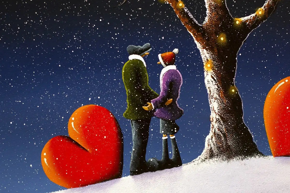 Winter Wonderland - SOLD by artist David Renshaw - Wyecliffe Galleries