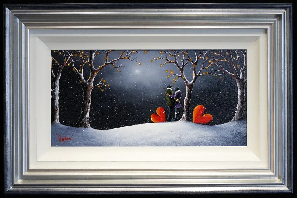 Winters Love - SOLD by artist David Renshaw - Wyecliffe Galleries