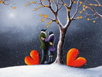 Winters Love - SOLD by artist David Renshaw - Wyecliffe Galleries