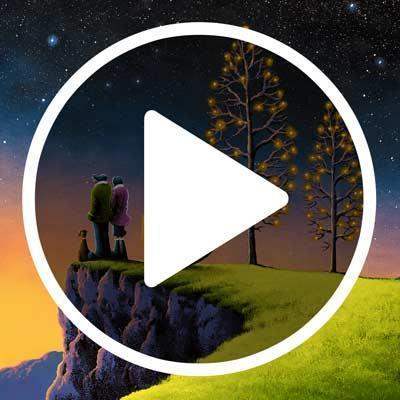 Wish Upon A Star - Original - SOLD by artist David Renshaw - Wyecliffe Galleries