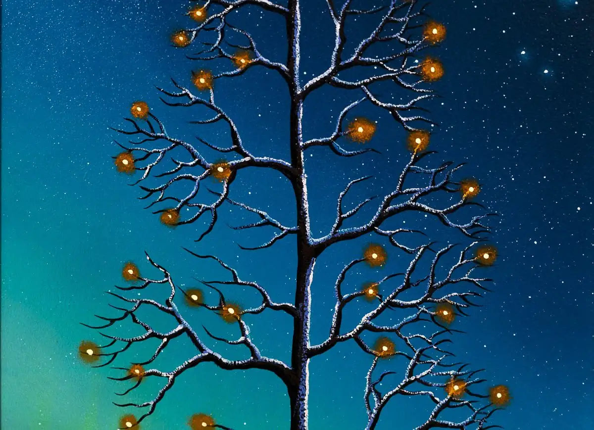 Wishing on a Star - Original - SOLD by artist David Renshaw - Wyecliffe Galleries