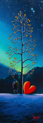 Wishing on a Star - Original - SOLD by artist David Renshaw - Wyecliffe Galleries