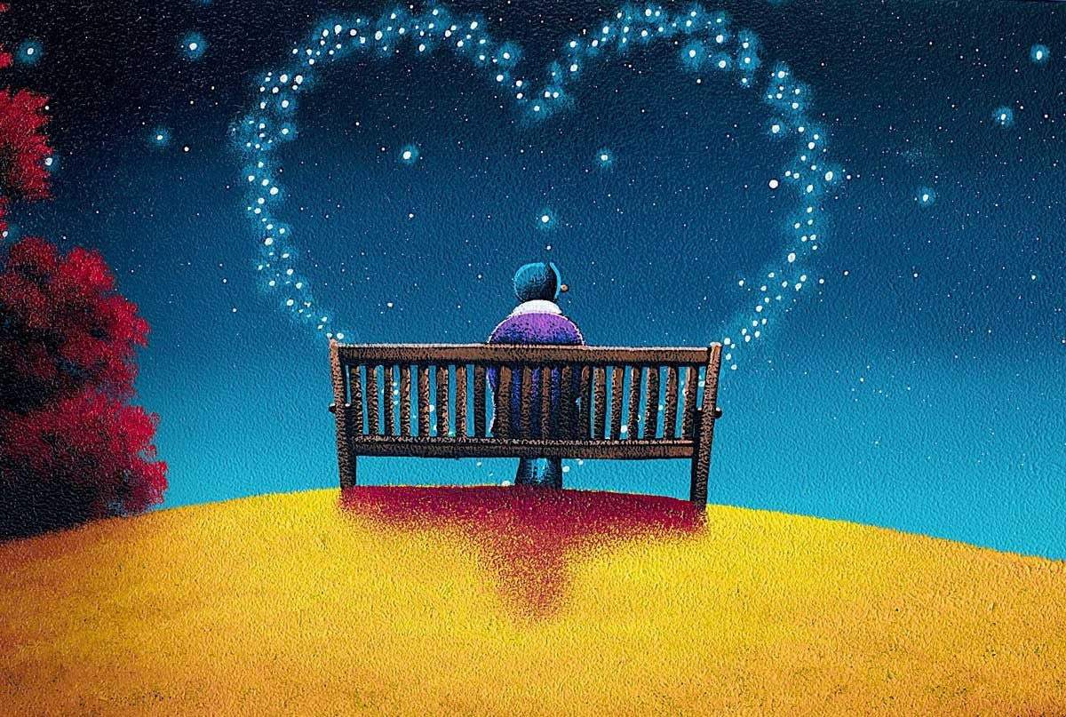 With All My Heart - SOLD by artist David Renshaw - Wyecliffe Galleries