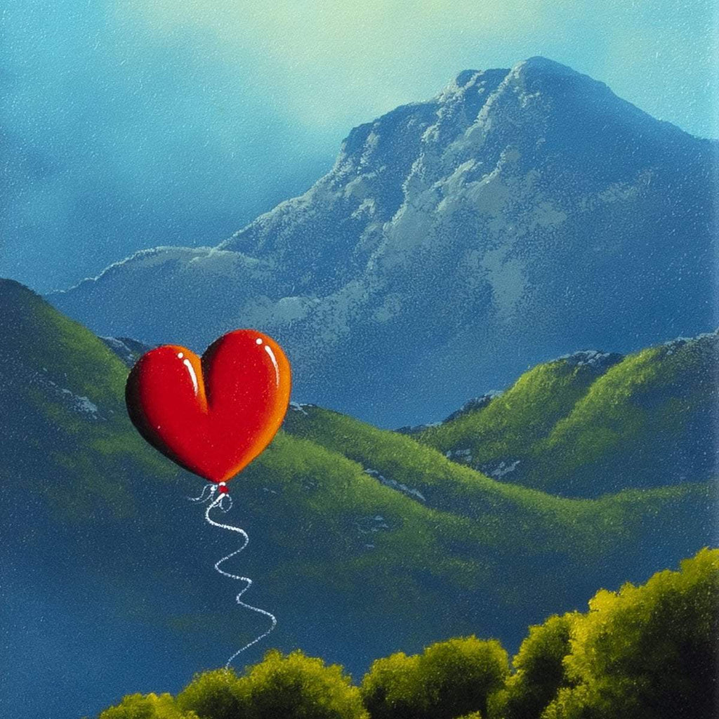 With You - Original - SOLD by artist David Renshaw - Wyecliffe Galleries
