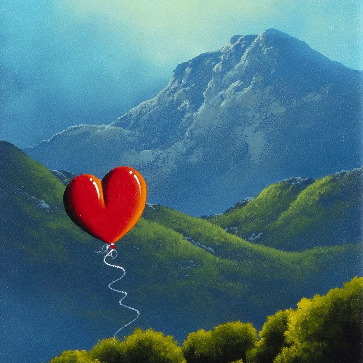 With You - Original - SOLD by artist David Renshaw - Wyecliffe Galleries