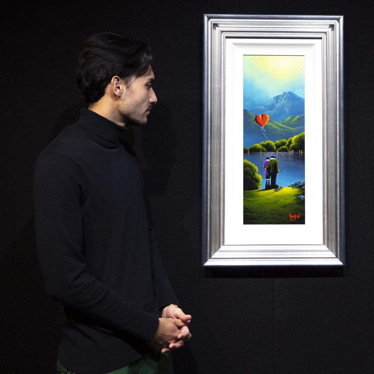 With You - Original - SOLD by artist David Renshaw - Wyecliffe Galleries