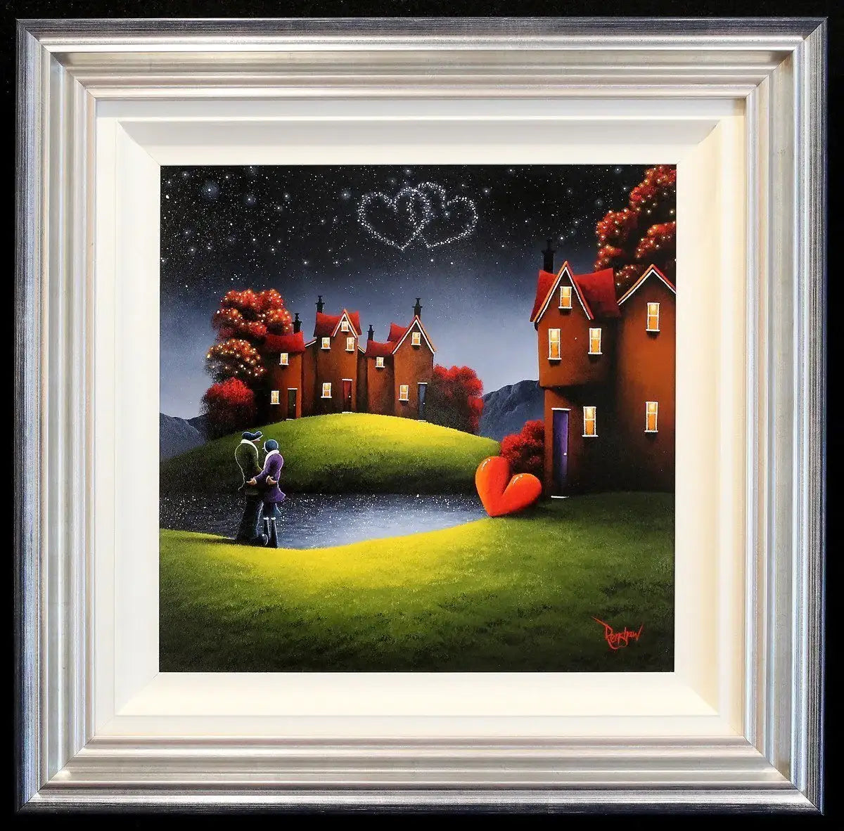 Written in the Stars - SOLD by artist David Renshaw - Wyecliffe Galleries