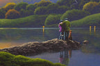 You and Me Together - Original - SOLD by artist David Renshaw - Wyecliffe Galleries
