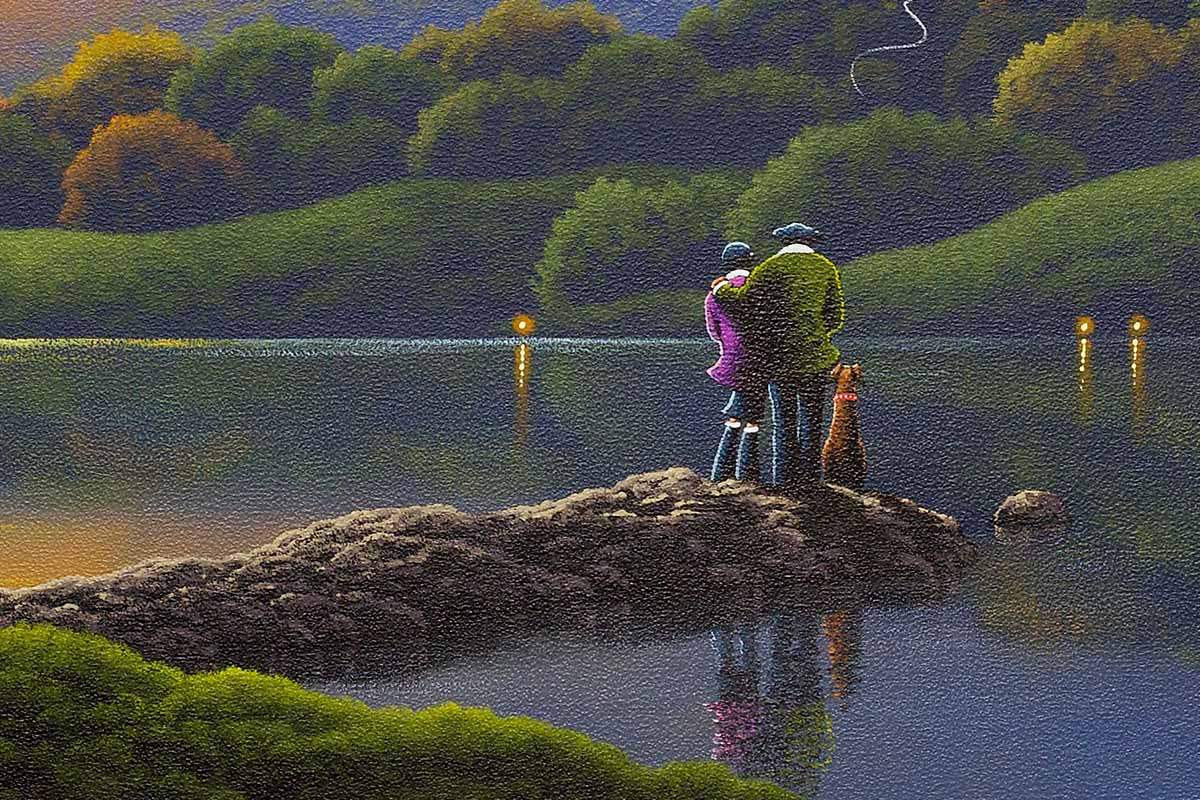 You and Me Together - Original - SOLD by artist David Renshaw - Wyecliffe Galleries