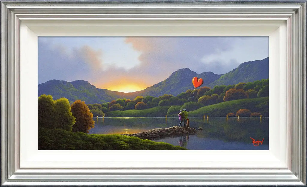 You and Me Together - Original - SOLD by artist David Renshaw - Wyecliffe Galleries