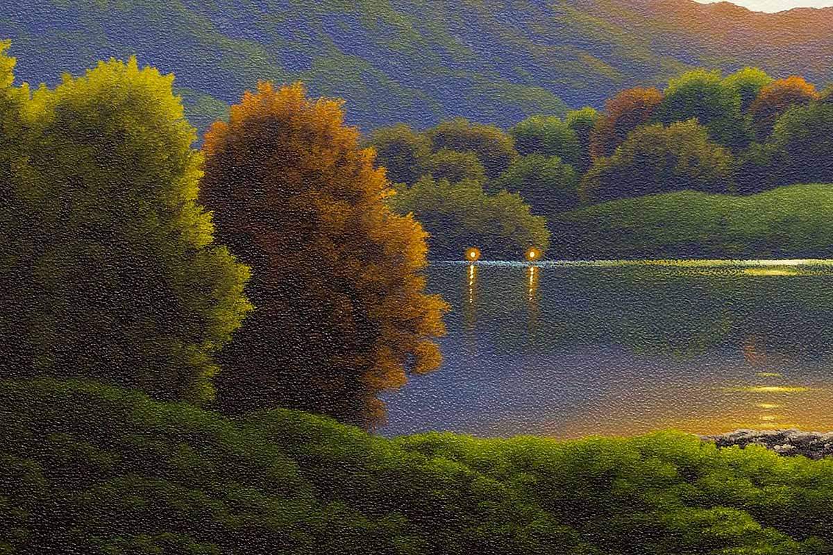 You and Me Together - Original - SOLD by artist David Renshaw - Wyecliffe Galleries