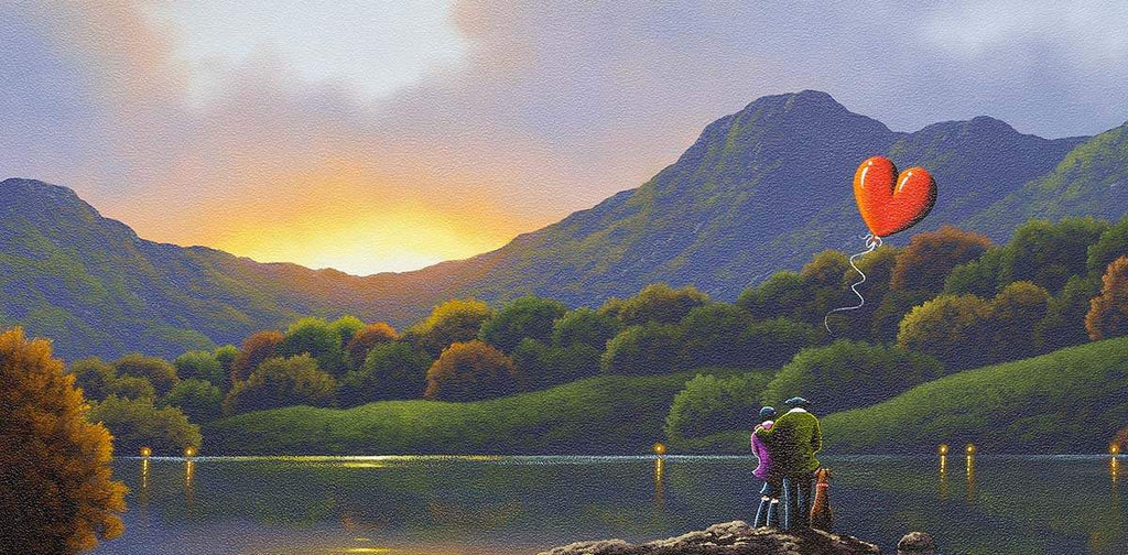 You and Me Together - Original - SOLD by artist David Renshaw - Wyecliffe Galleries