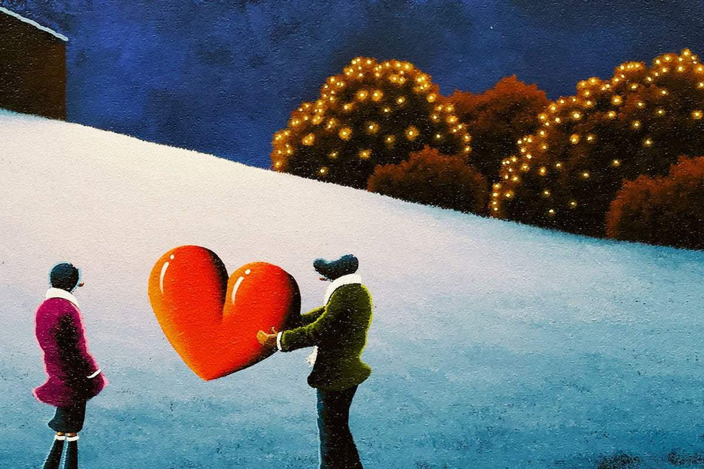You Have My Heart - Original - SOLD by artist David Renshaw - Wyecliffe Galleries