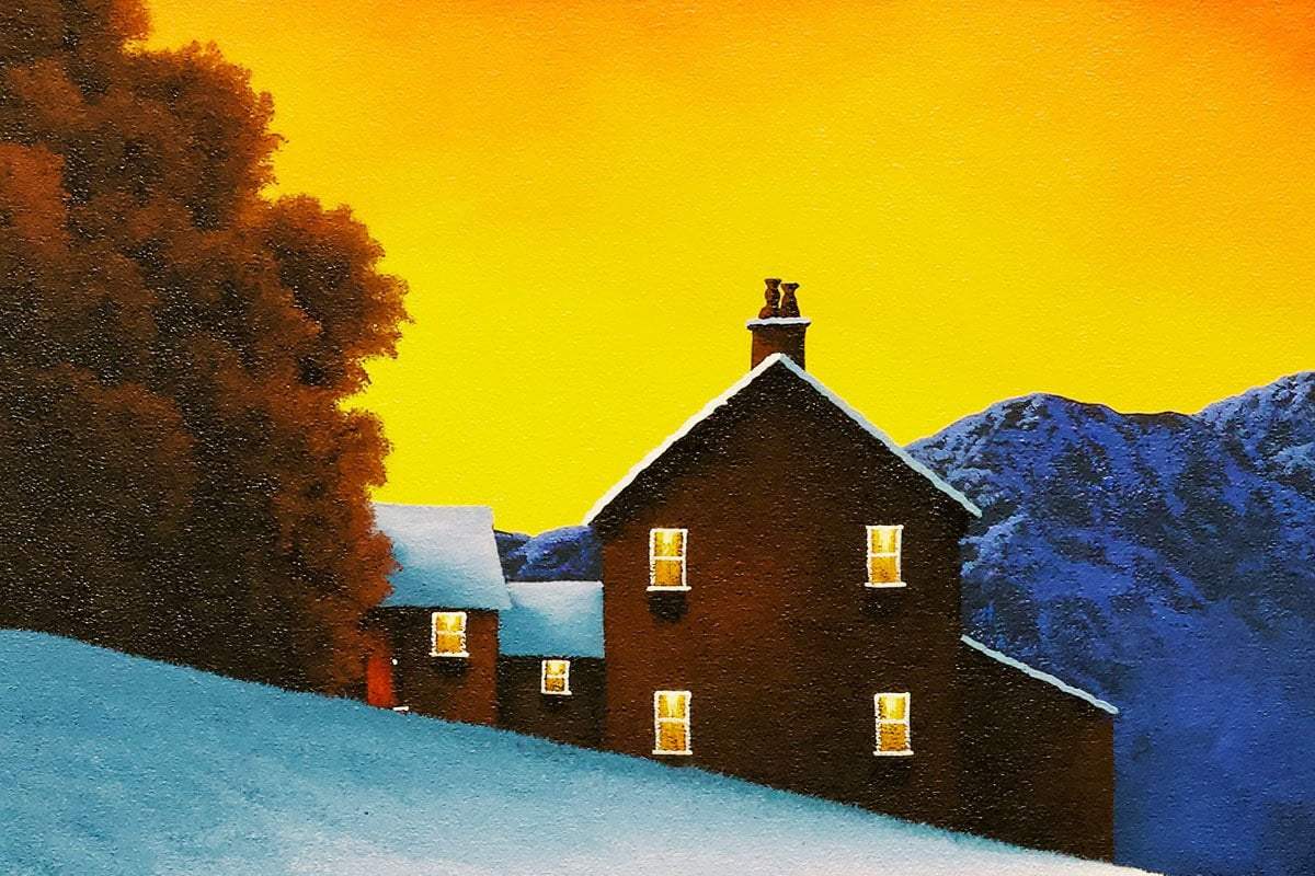 You Have My Heart - Original - SOLD by artist David Renshaw - Wyecliffe Galleries
