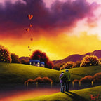 You & I - Original - SOLD by artist David Renshaw - Wyecliffe Galleries