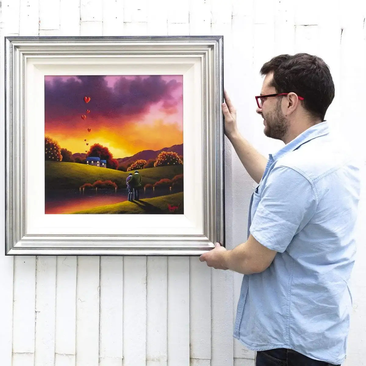 You & I - Original - SOLD by artist David Renshaw - Wyecliffe Galleries