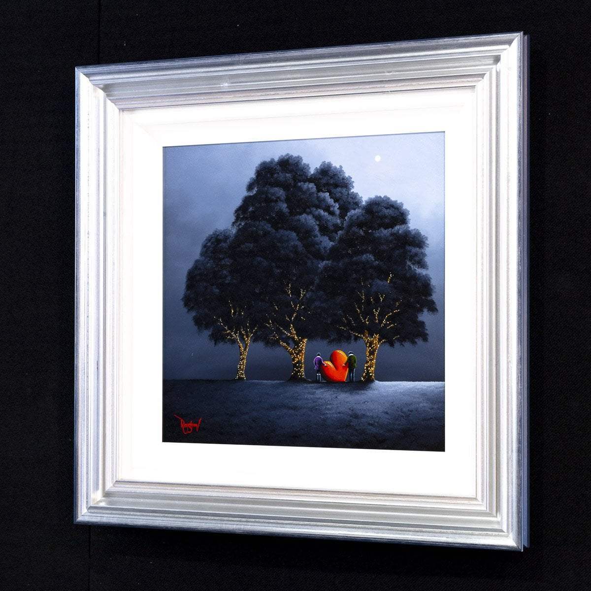You Light Up My Life - Original - SOLD by artist David Renshaw - Wyecliffe Galleries
