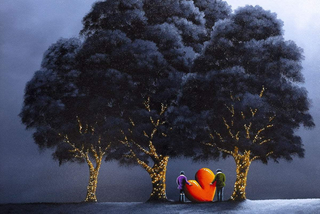 You Light Up My Life - Original - SOLD by artist David Renshaw - Wyecliffe Galleries