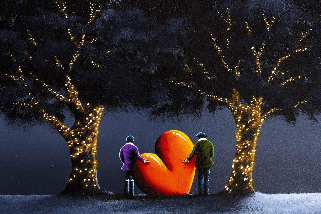 You Light Up My Life - Original - SOLD by artist David Renshaw - Wyecliffe Galleries