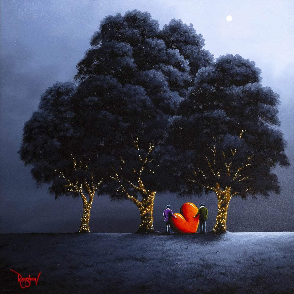 You Light Up My Life - Original - SOLD by artist David Renshaw - Wyecliffe Galleries