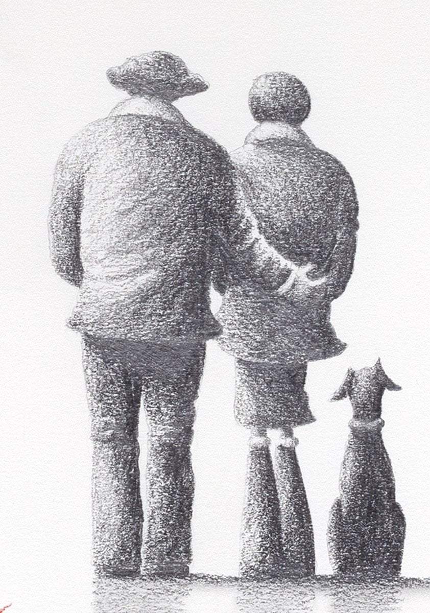 You, Me and Bernard - Original Sketch - SOLD