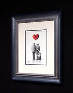 You, Me and Bernard - Original Sketch - SOLD by artist David Renshaw - Wyecliffe Galleries