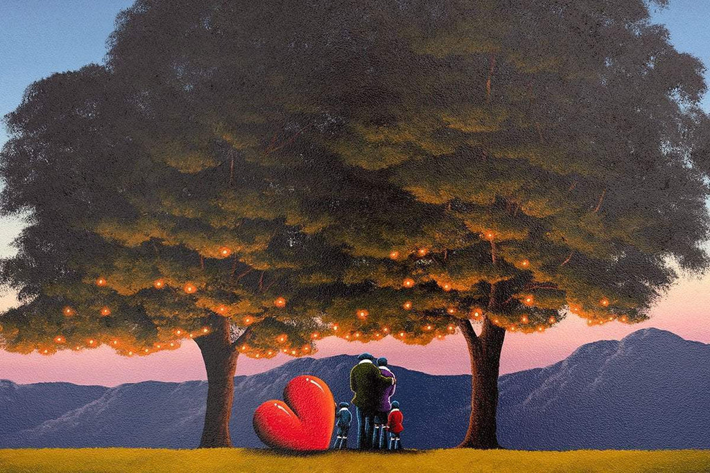 You're My Brightest Star - Original - SOLD by artist David Renshaw - Wyecliffe Galleries